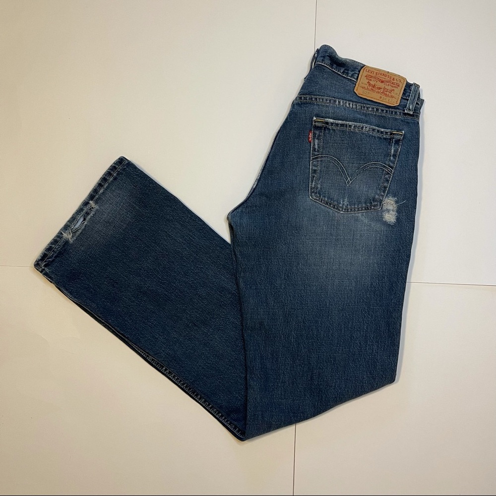 Levi jeans 527 low boot cut men’s 34x34